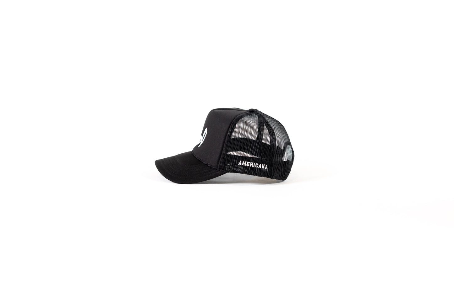 Black Trucker Hat